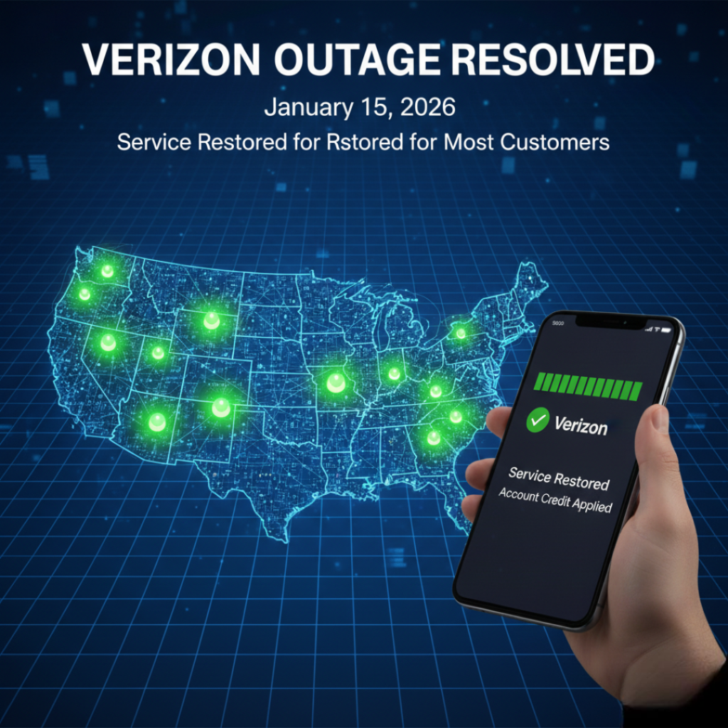Verizon Outage Today: What Happened, Affected Areas, and Latest Updates