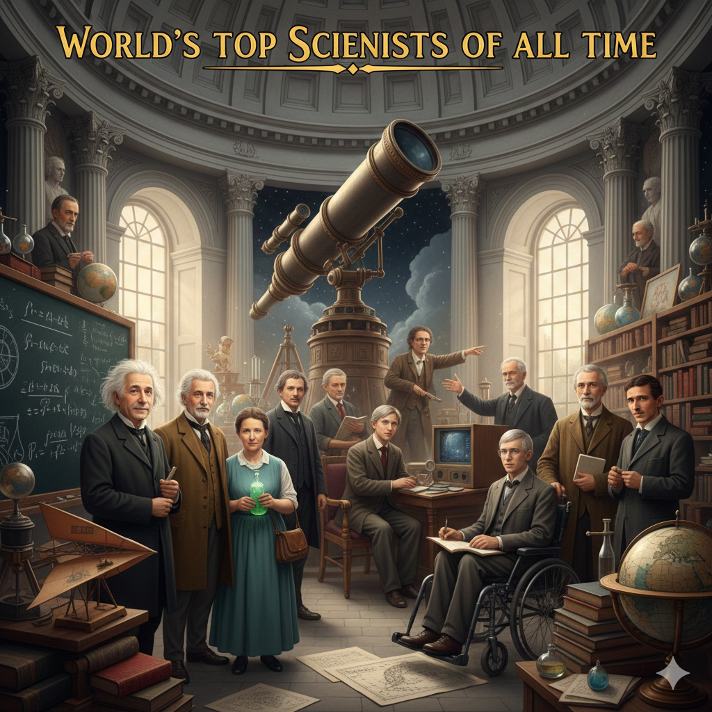 World’s Top Scientists of All Time