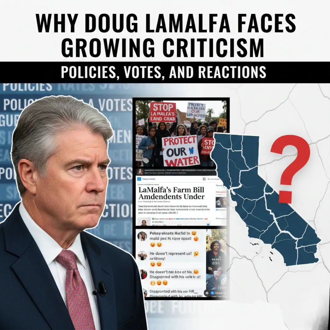 Why Doug LaMalfa Faces Growing Criticism: Policies, Votes, and Reactions