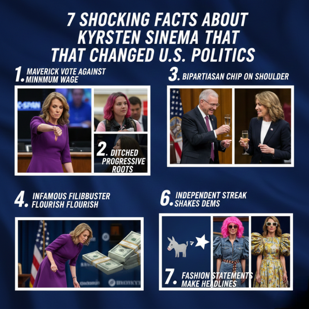 7 Shocking Facts About Kyrsten Sinema That Changed U.S. Politics